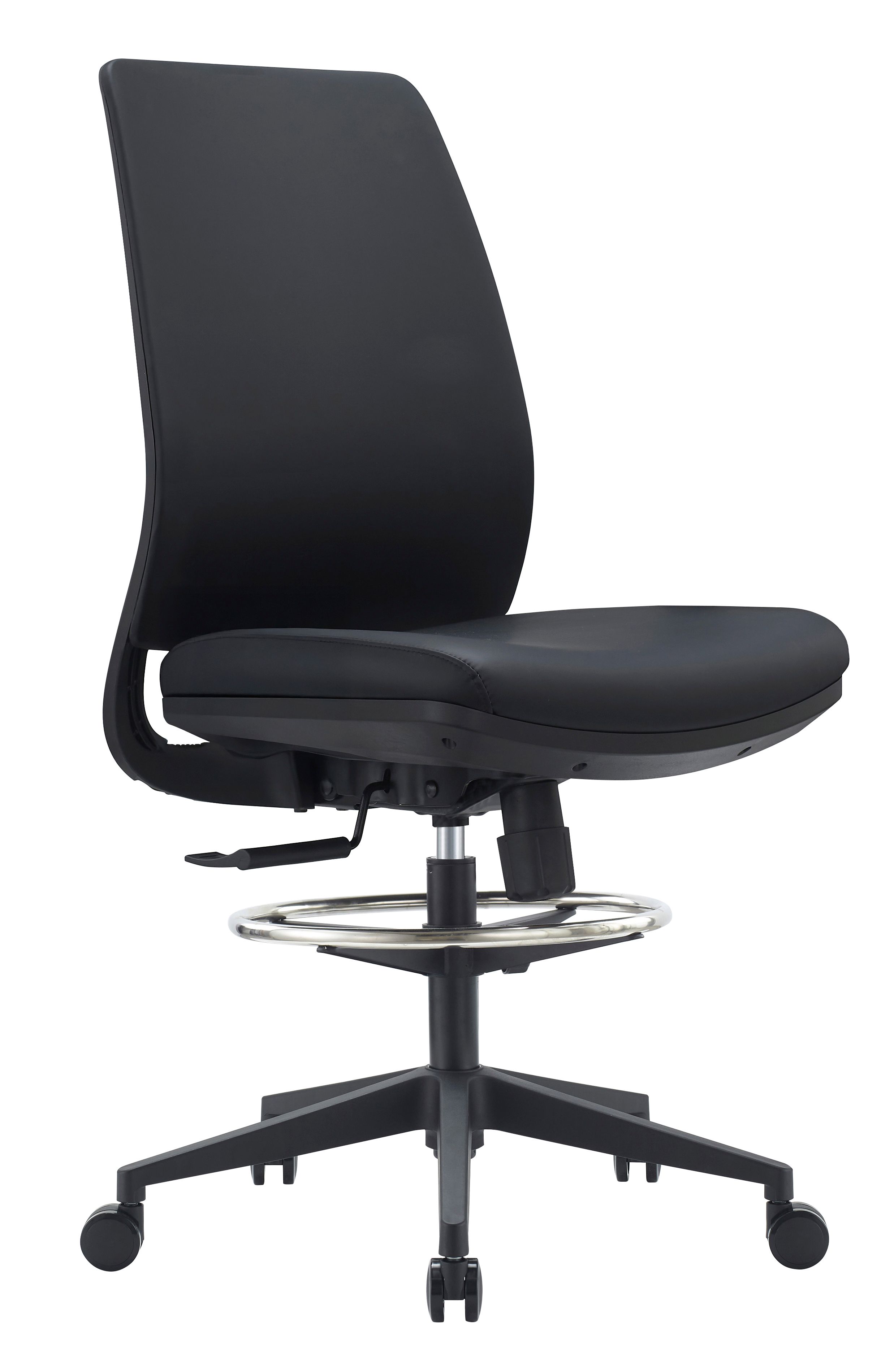 Pontus Polyurethane Drafting Mid-Back - No Arms