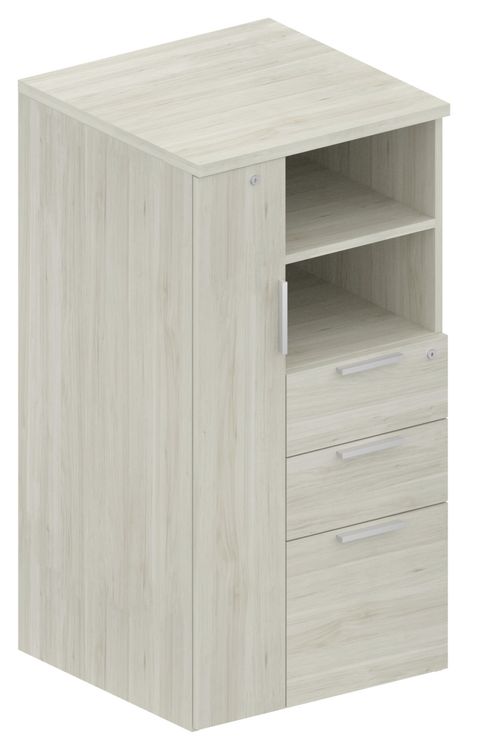 388 Mid-Height Open Wardrobe Storage