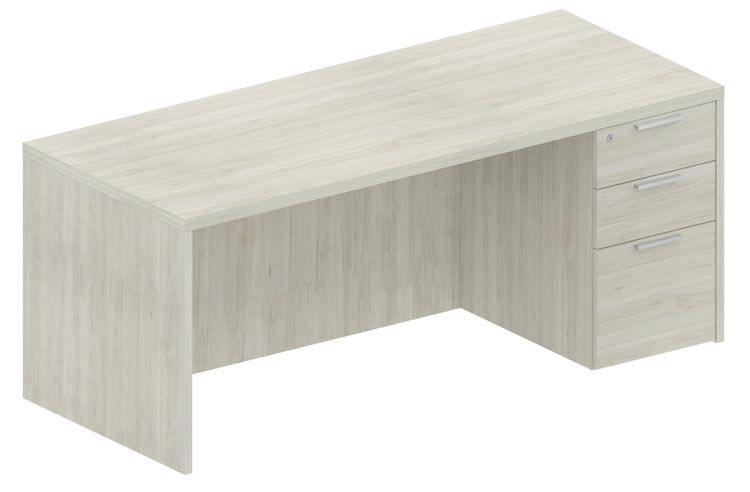600 Kneespace Right Credenzas