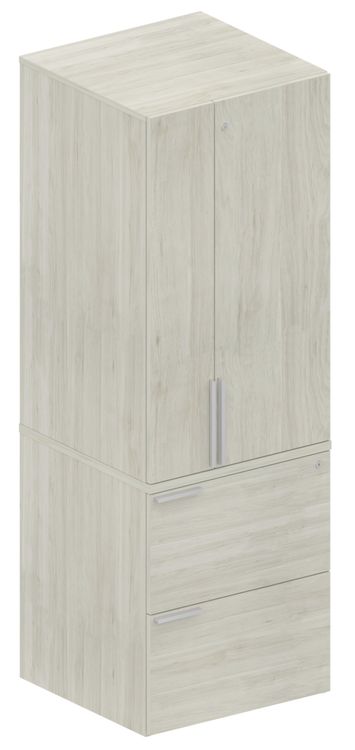 WorkScape Wardrobe Cabinet/Storage Over Lateral Files